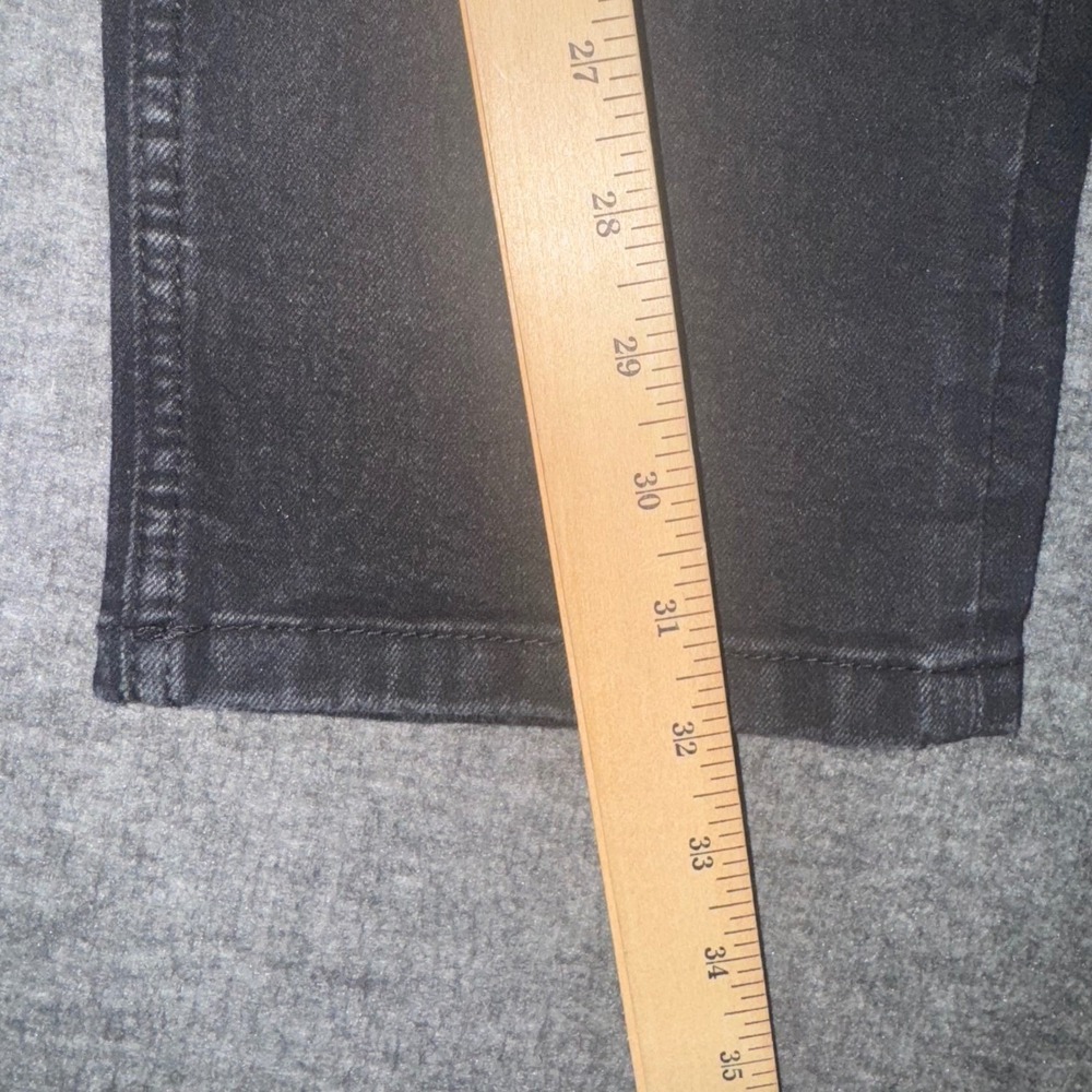Volcom Mens Solver Modern Straight Stretch Denim Black Jeans Dark Wash 34x32 NEW - Picture 7 of 9